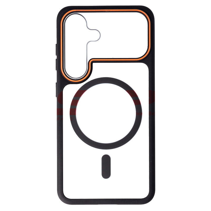 Toc TPU+PC Magnetic Shield Samsung Galaxy S25 Black