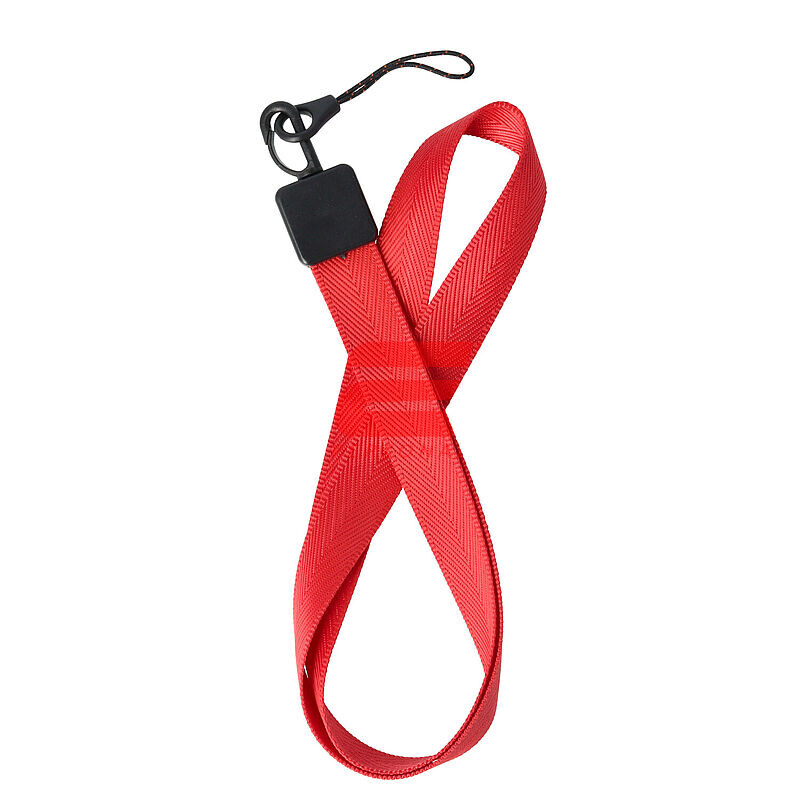 Snur textil Lines pentru telefon mobil RED