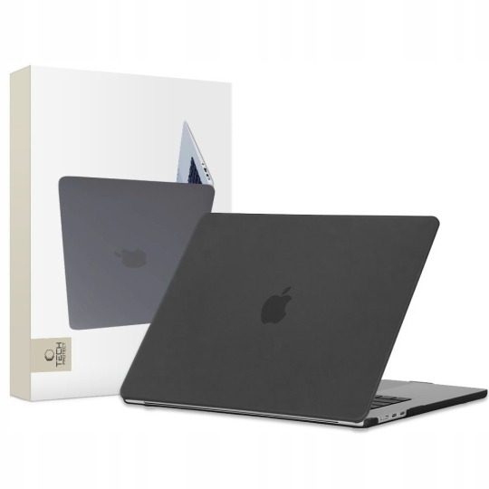 Carcasă laptop Tech-Protect pentru MacBook Pro, 13 inch, 2016-2022, negru mat