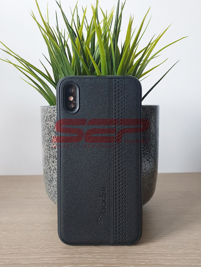 Toc TPU Leather bodhi. Samsung Galaxy A41 Black