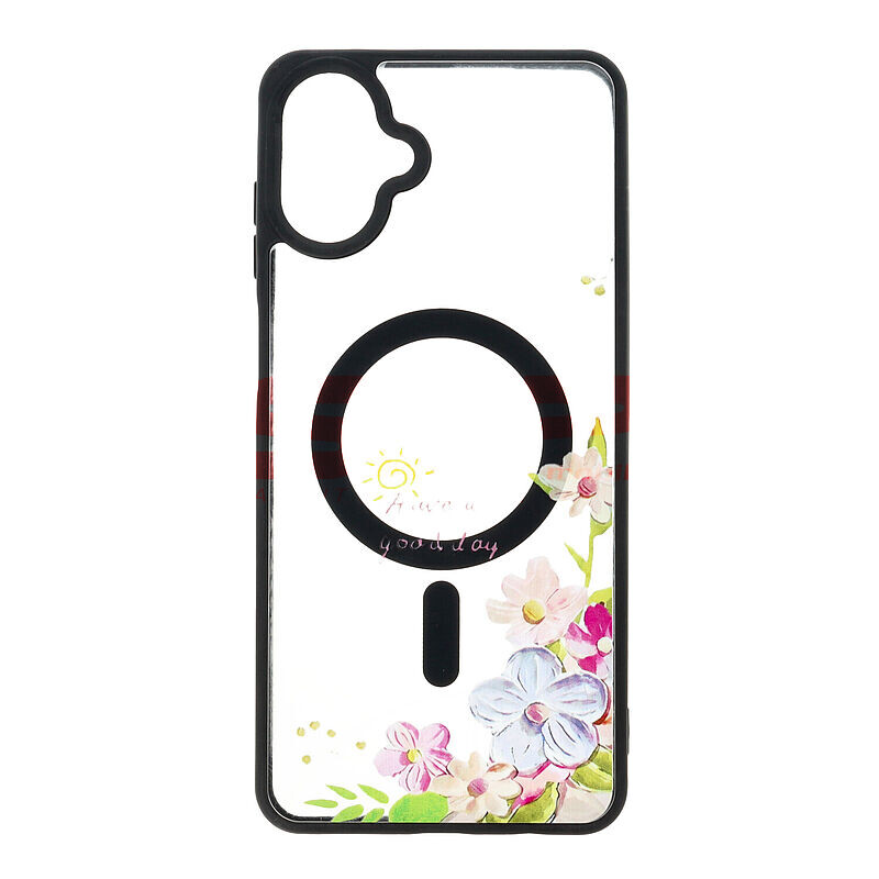 Toc TPU+PC MagSafe Botanical Samsung Galaxy A07s Morning Bloom