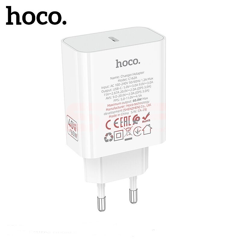 Incarcator retea GAN Charger USB-C 40W Hoco. C162A