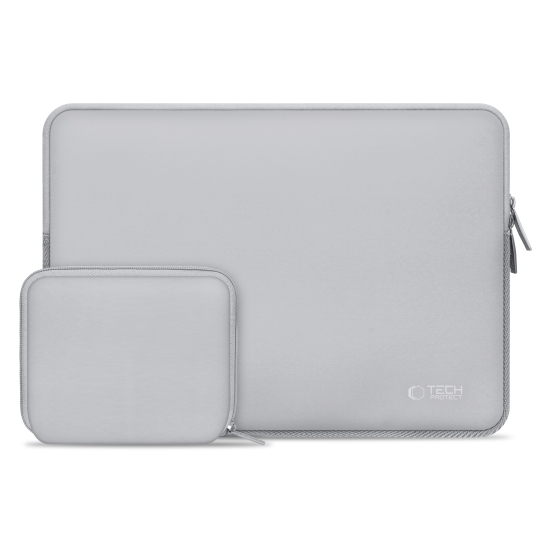 Geantă pentru laptop Tech-Protect Neoslim de 13″-14″, gri