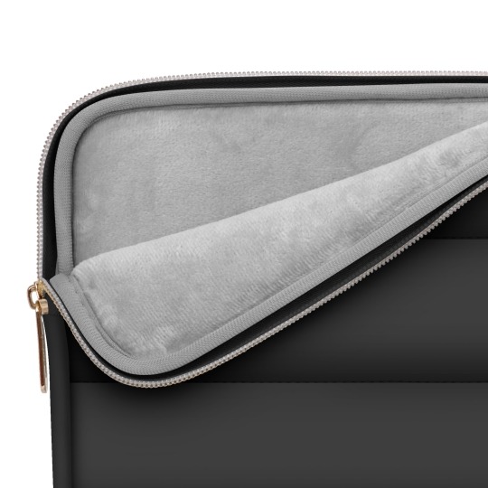 Geantă laptop 15/16 inch si husa pentru accesorii TECH-PROTECT Puffy, neagra