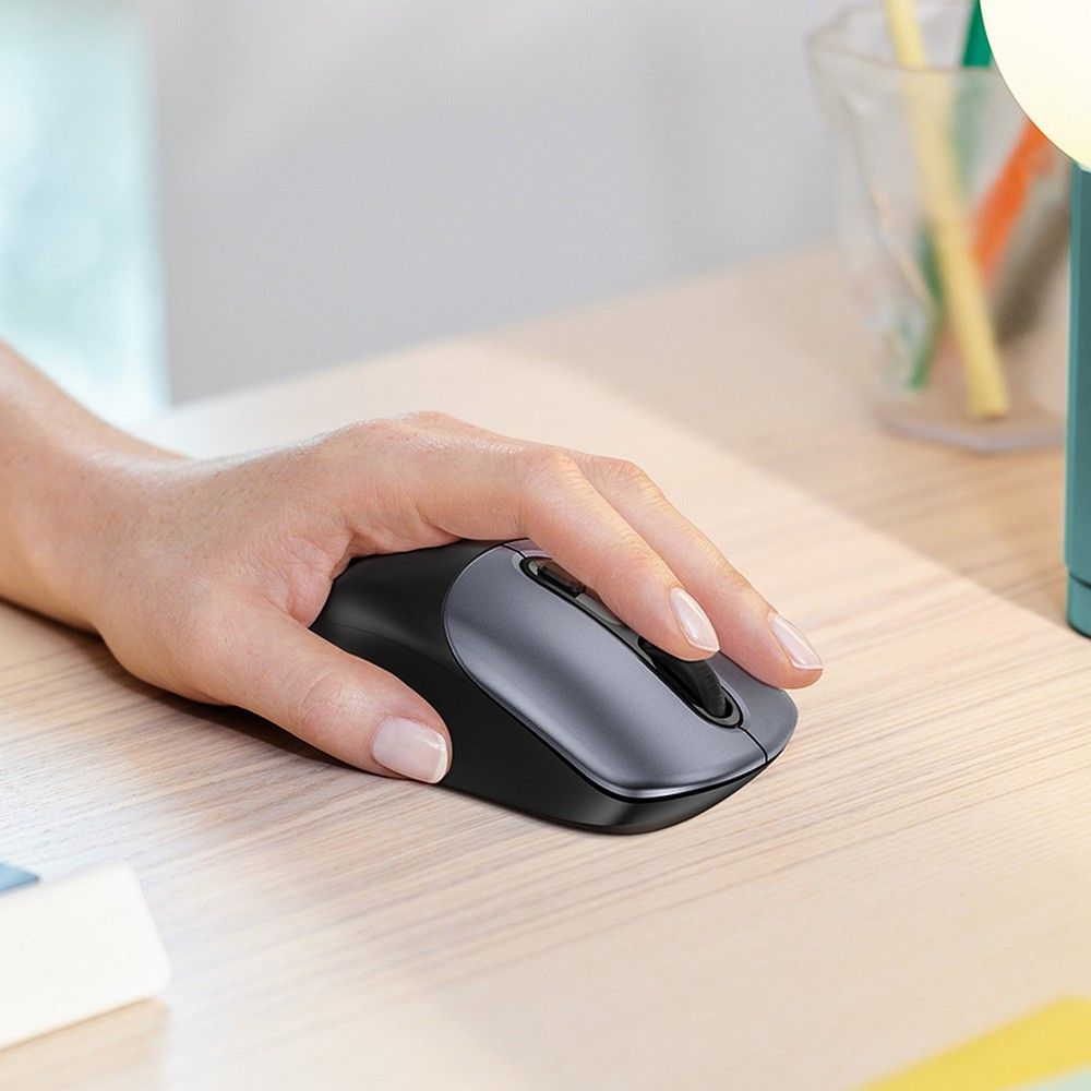 Mouse wireless hoco. 2.4G, GM28, negru