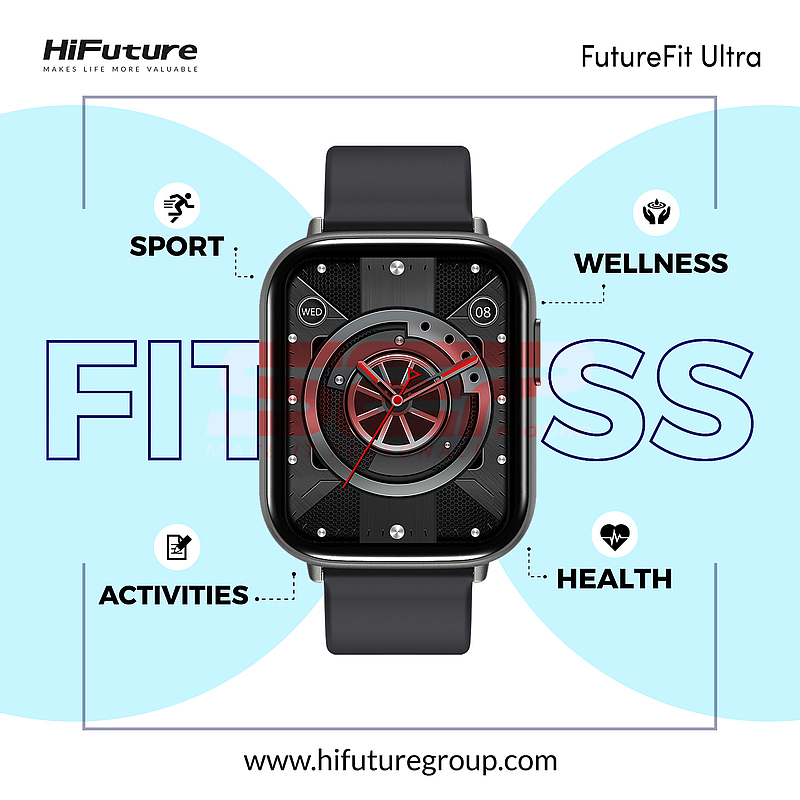 Ceas Smartwatch FutureFit Ultra Black