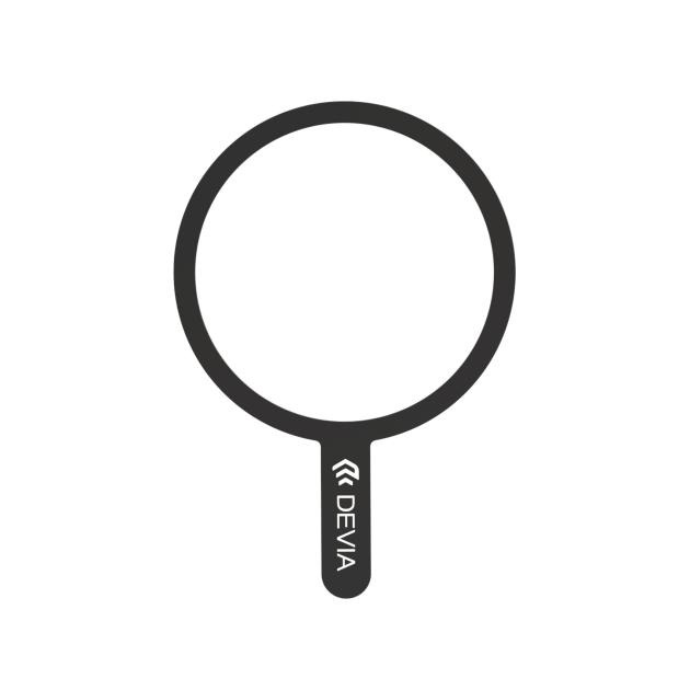 Set 2 inele MagSafe DEVIA pentru husă (negru + alb)