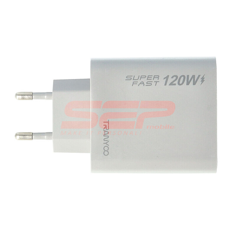 Incarcator retea Super Fast Charge USB-C 120W TRANYOO T-EU8
