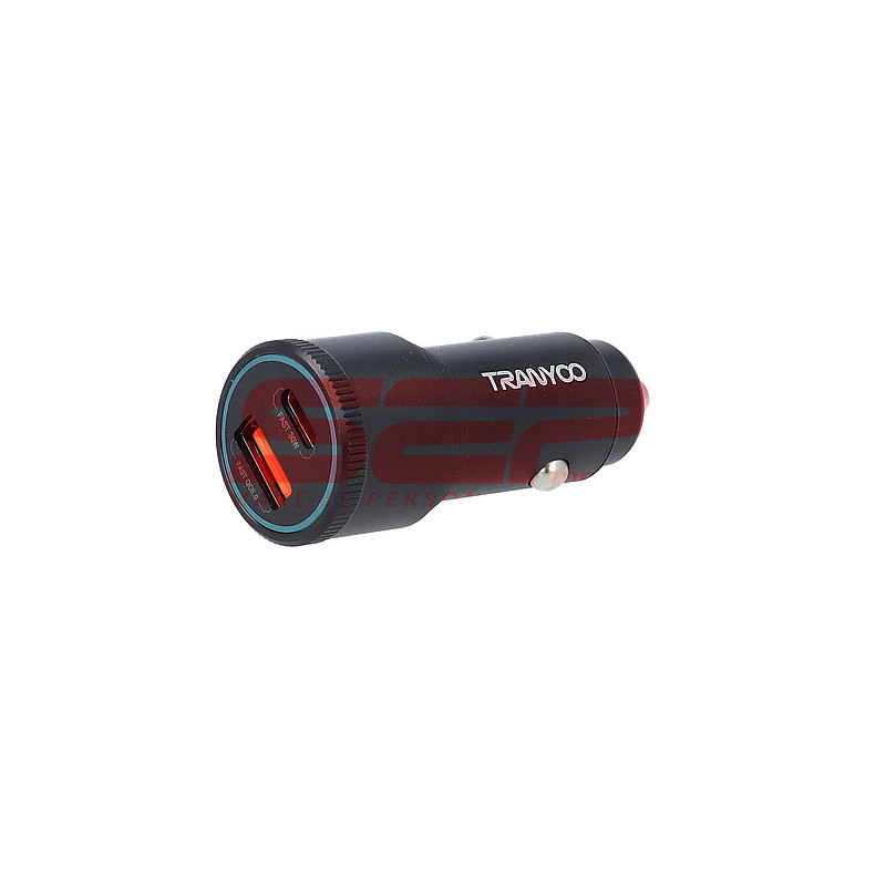 Incarcator auto PD 3.0 + QC 5.0 TRANYOO 48W T-C22