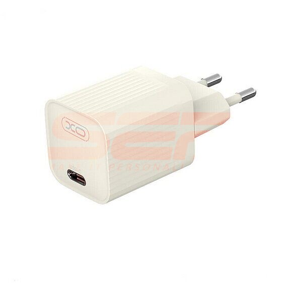 Incarcator retea USB-A + USB-C 20W XO L147 Beige