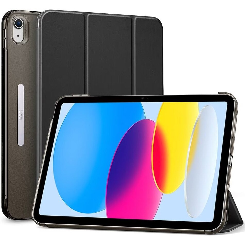 Husă flip cover ESR pentru Apple iPad 10.9 inch (2022), neagră