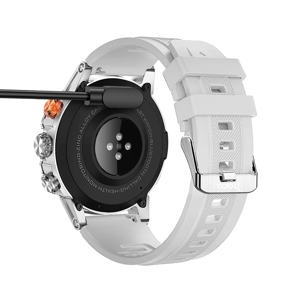 Cablu încărcare USB-A la smartwatch Hoco Y20, 0.6m, negru