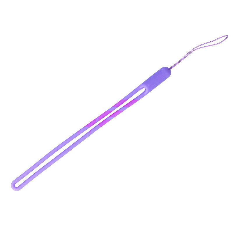 Accesoriu tip bratara din silicon pentru husa telefon mobil PURPLE