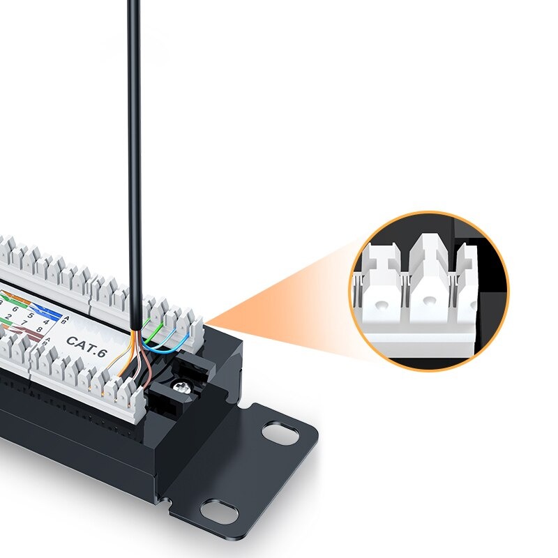 Panou UGREEN NW126l Ethernet Cat.5e, 24 de porturi