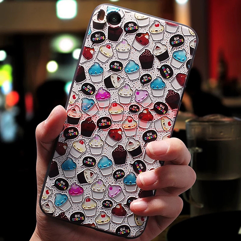 Toc TPU+PC UV Print 3D Huawei Y5 2019 Cupcakes