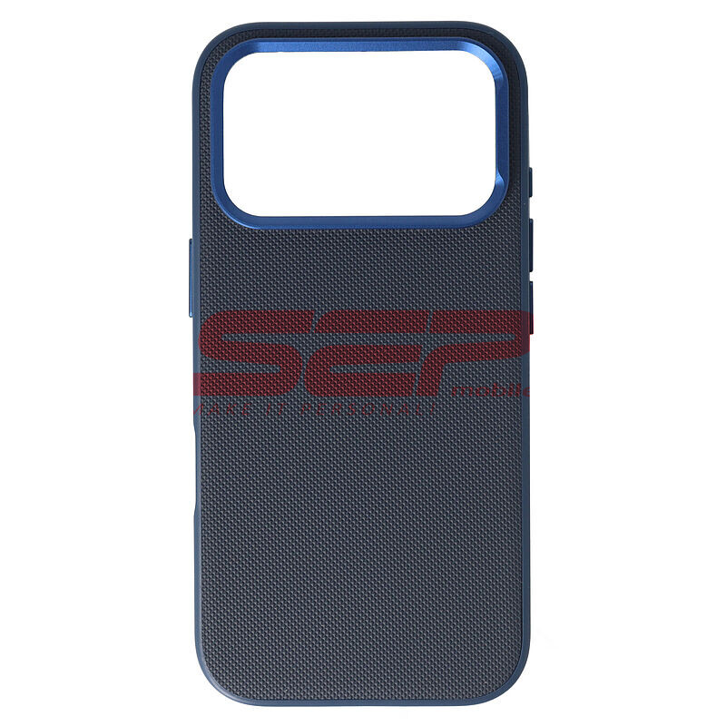 Toc TPU Vegan Leather Apple iPhone 17 Pro Blue