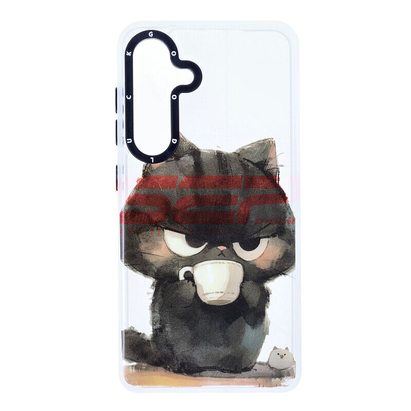 Toc TPU+PC Creative Case Samsung Galaxy S24 Angry Cat