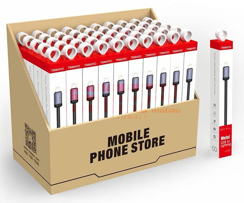 Cablu date USB - Lightning TRANYOO Fast Charge T-S20