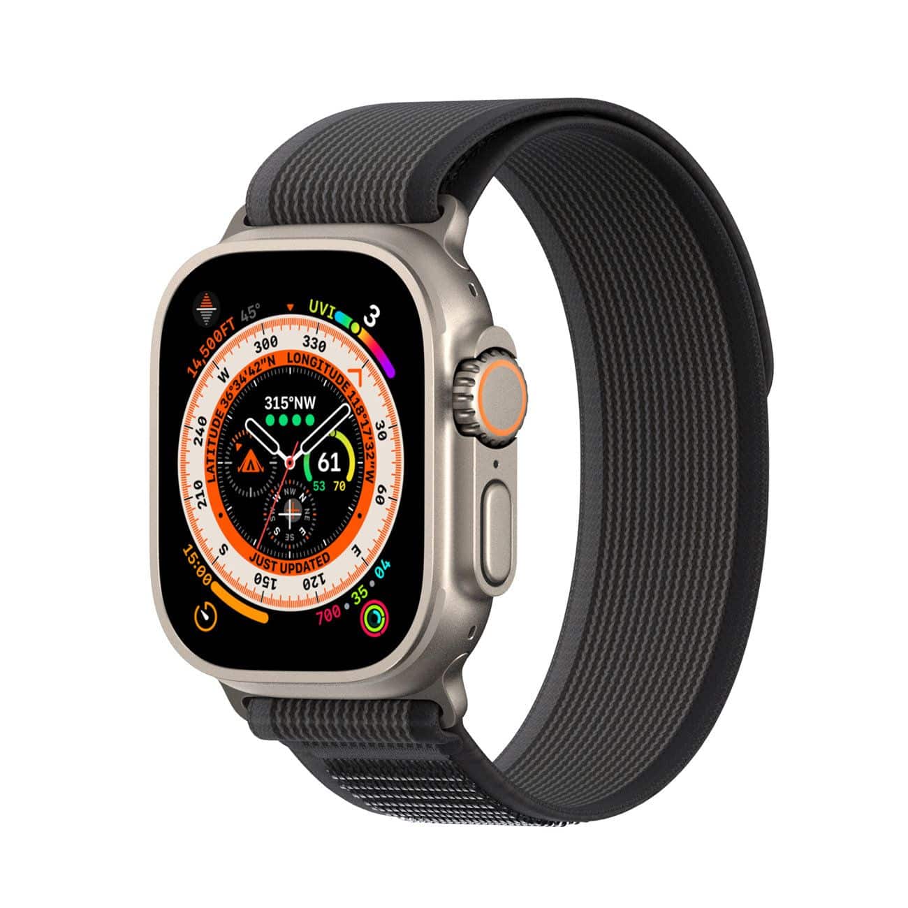 Curea DUX DUCIS pentru Apple Watch 42/44/45/49mm, negru