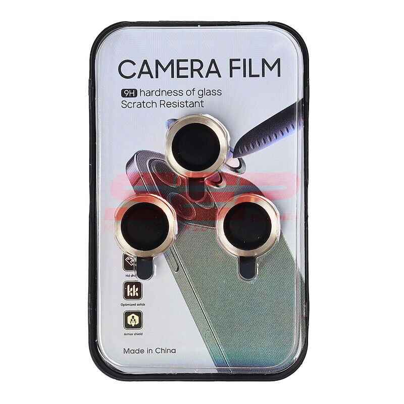Protectie sticla Metal camera foto Samsung Galaxy S25 Gold