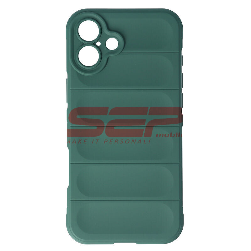 Toc Rubber Silicone Apple iPhone 16 Plus Green