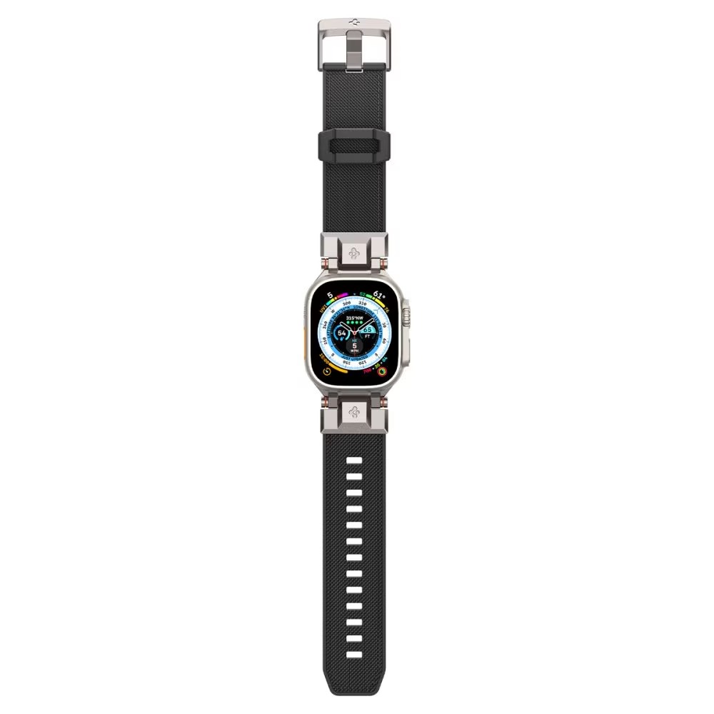 Curea Spigen pentru Apple Watch 42mm / 44mm / 45mm / 49mm Ultra, seria 1-9 / SE / Ultra 1/2, negru