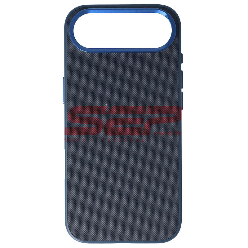Toc TPU Vegan Leather Apple iPhone 17 Air Blue