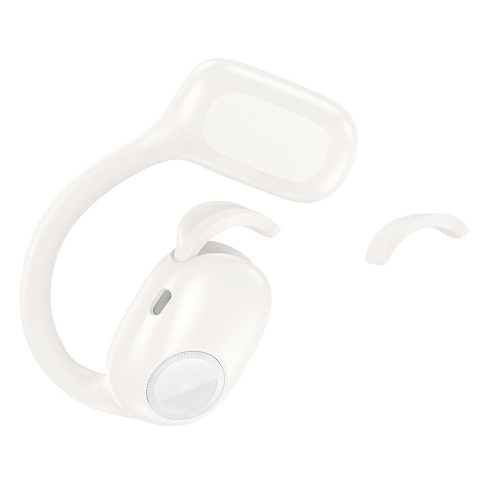 Căști wireless hoco. bluetooth, TWS, EA1, crem
