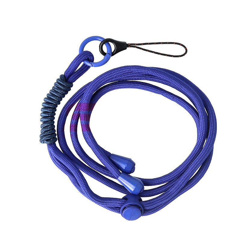 Snur textil pentru telefon mobil ELECTRIC BLUE