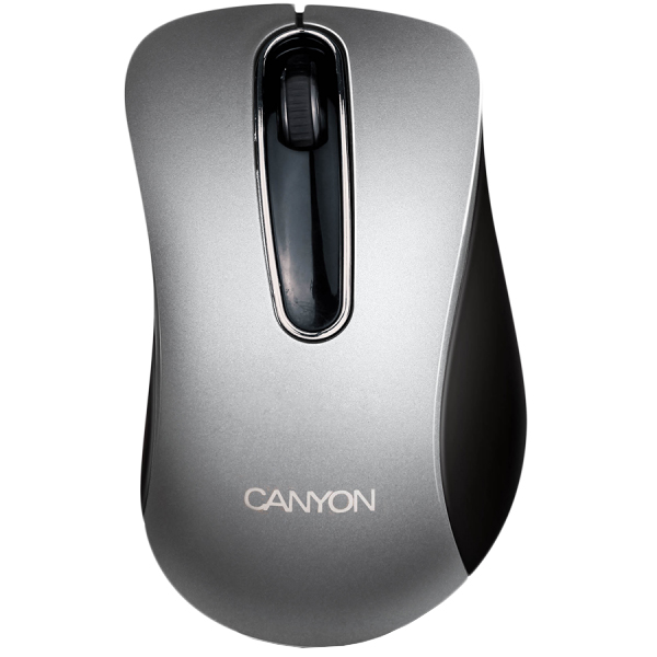 Mouse optic Canyon CNE-CMS3, USB, argintiu