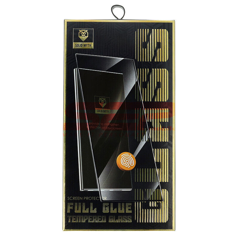 Geam protectie display sticla 5D FULL COVER Apple iPhone 16 BLACK