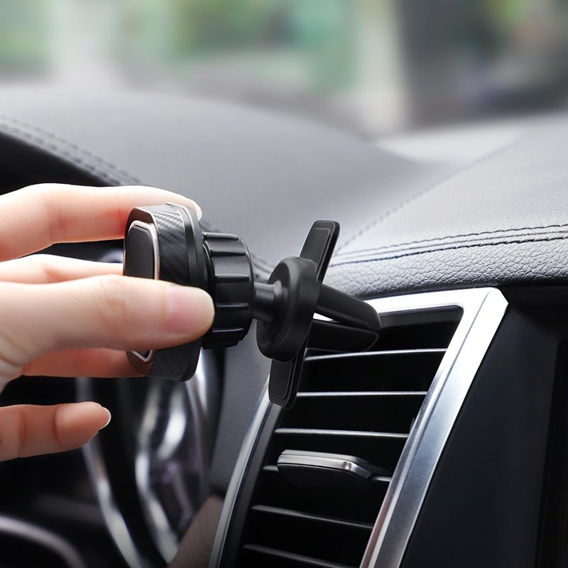 Suport magnetic auto hoco. CA52 pentru grilă, negru