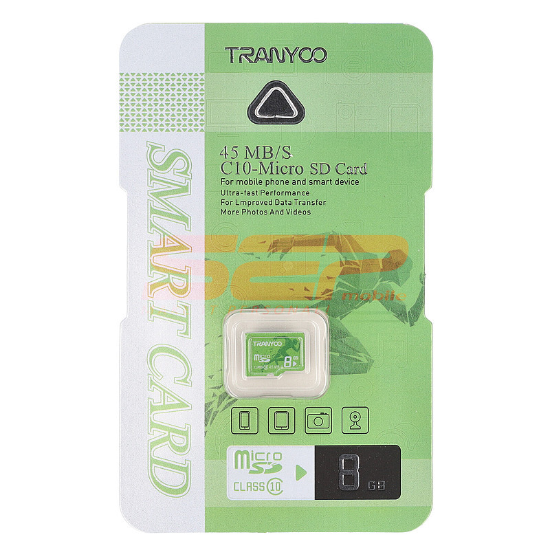 Card memorie micro-SD 8GB C10 TRANYOO