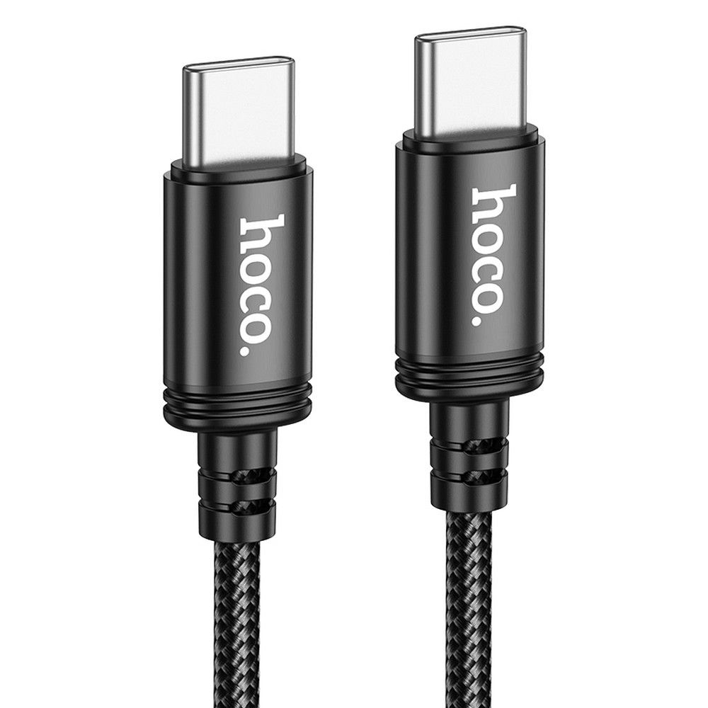 Cablu date și încărcare USB-C la USB-C, PD, 3A, 60W, X91, 3m, negru