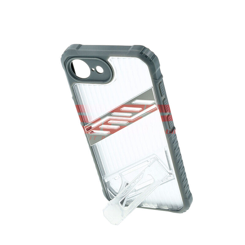 Toc TPU+PC Kickstand Xiaomi Redmi A3 Silver