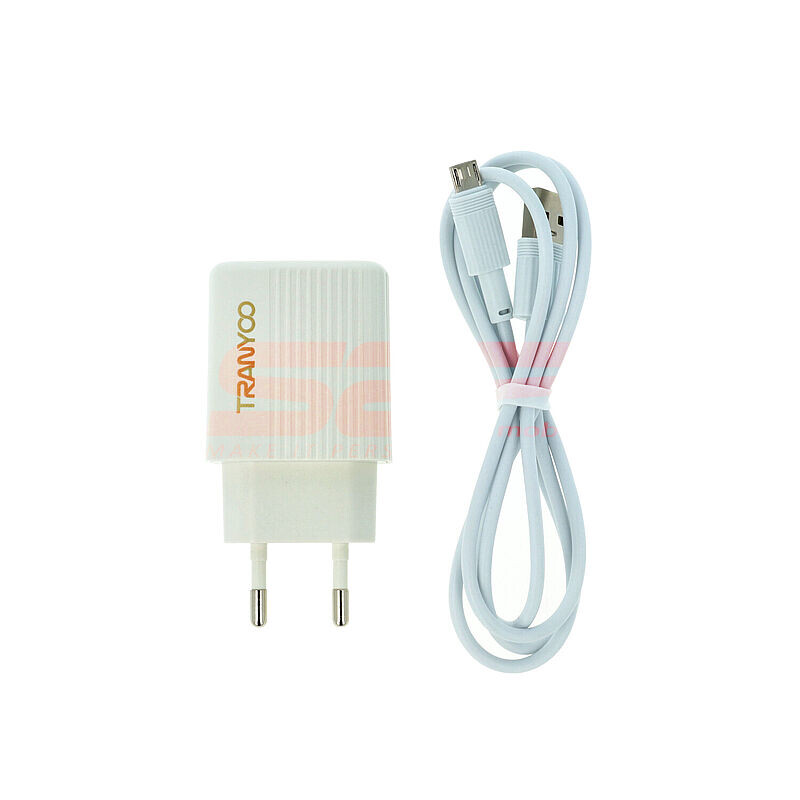 Incarcator retea USB - Micro-USB 2.4A TRANYOO T-C03 V