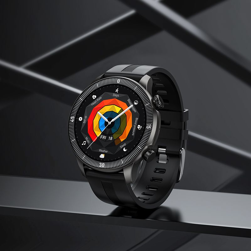 Smartwatch hoco. 1,46″ TFT IP67 cu funcție de apel Y31, negru