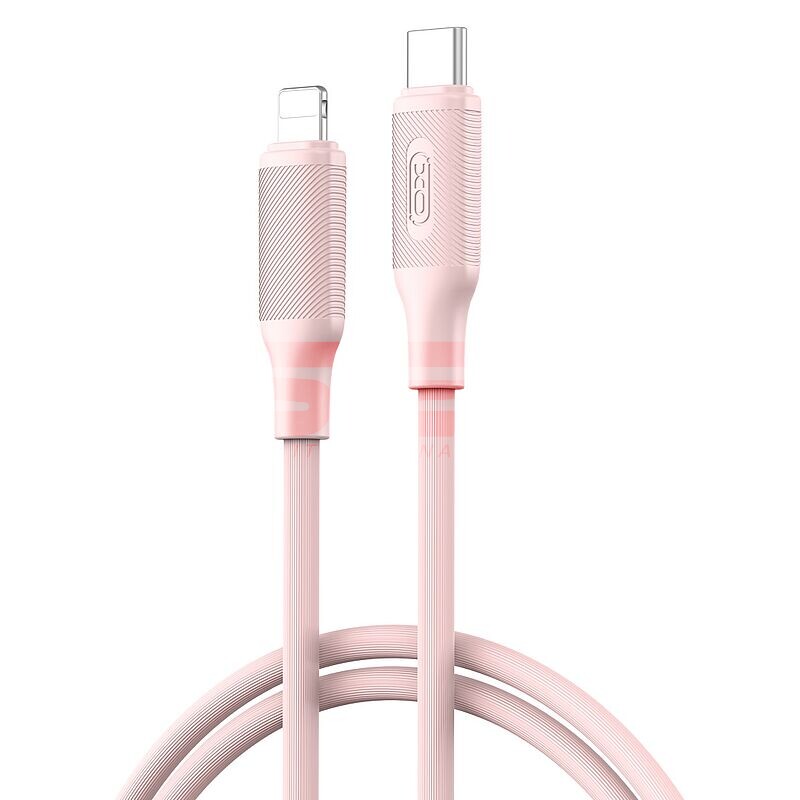 Cablu date USB-C - lightning 27W XO NB-Q265A Pink