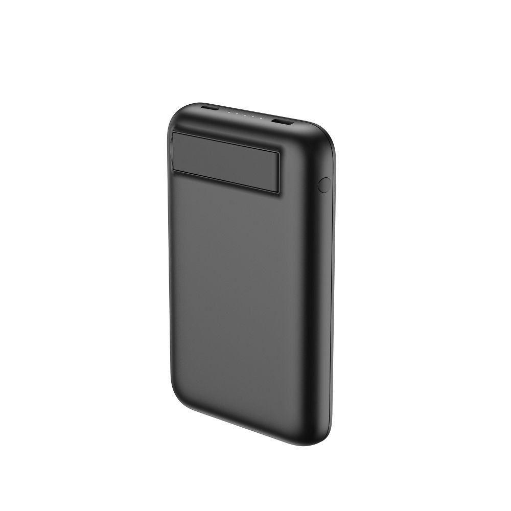 Baterie externă / PowerBank VEGER 5000 mAh cu încărcare inductivă compatibilă cu MagSafe PD QC3.0 2A 20W MagOn Kick (V0553P / W0553P), negru