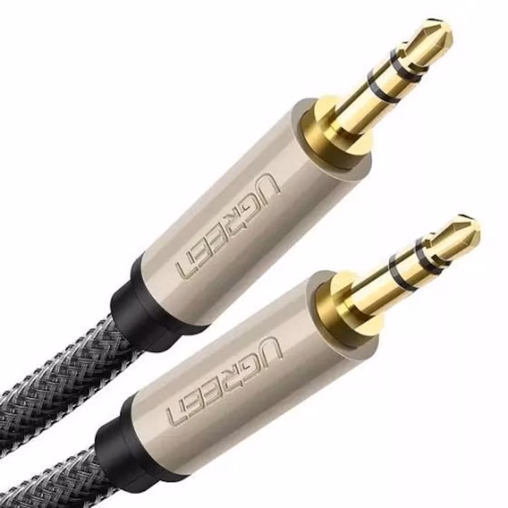 Cablu universal auxiliar audio stereo Ugreen Jack 3.5 mm Tata – Tata, 1 m