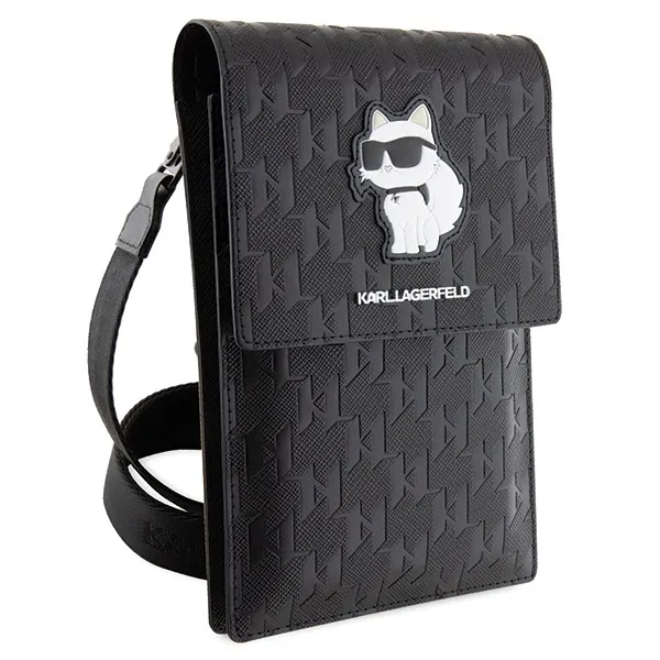 Geantă pentru telefon Karl Lagerfeld din piele ecologică
