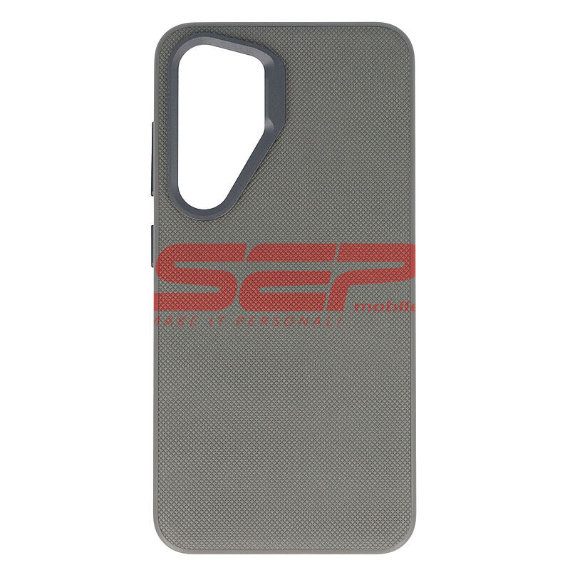 Toc TPU Vegan Leather Samsung Galaxy S24 Grey