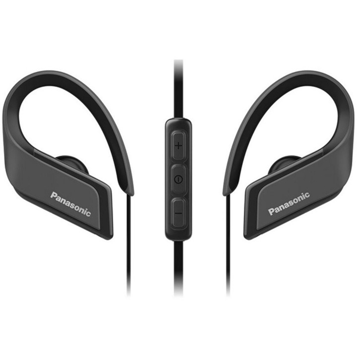 Casti Audio Sport In Ear Panasonic RP-BTS35E-K, Wireless, Bluetooth, Microfon, Autonomie 6 ore, Negru