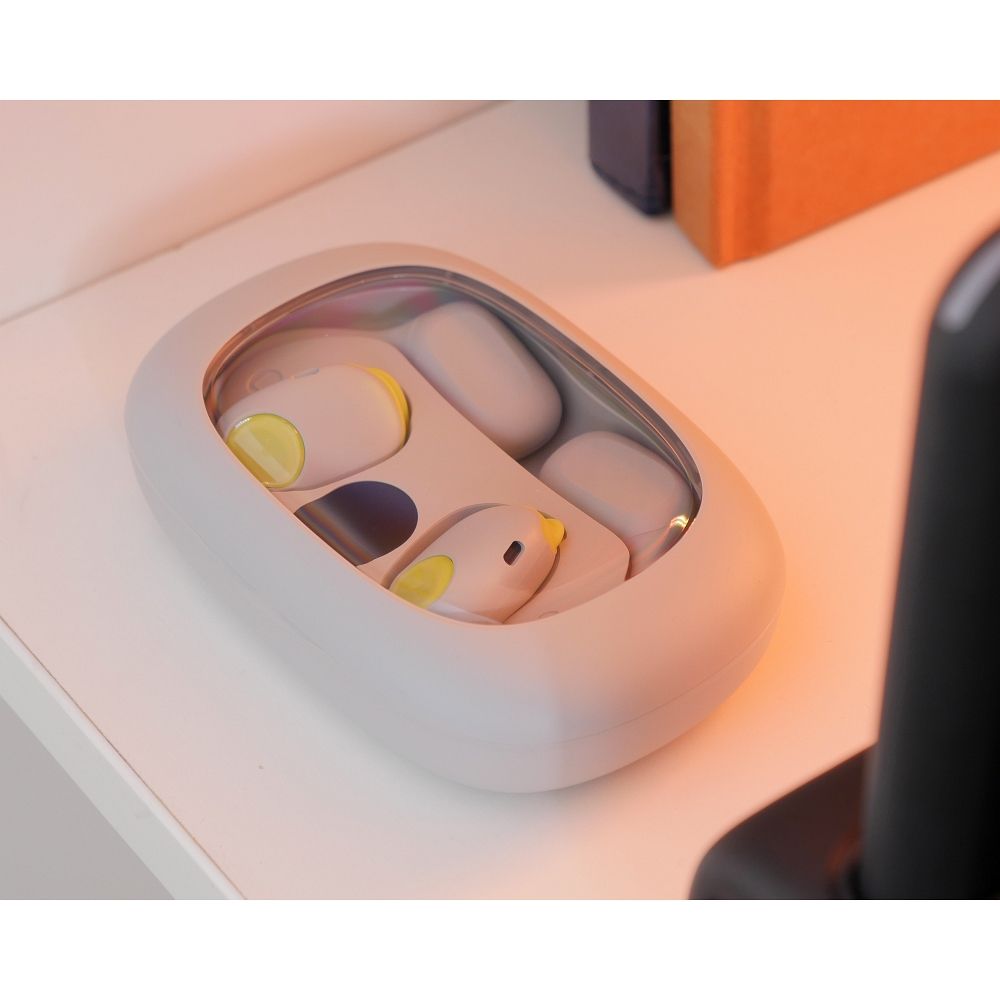 Căști wireless hoco. bluetooth, TWS, EA1, gri