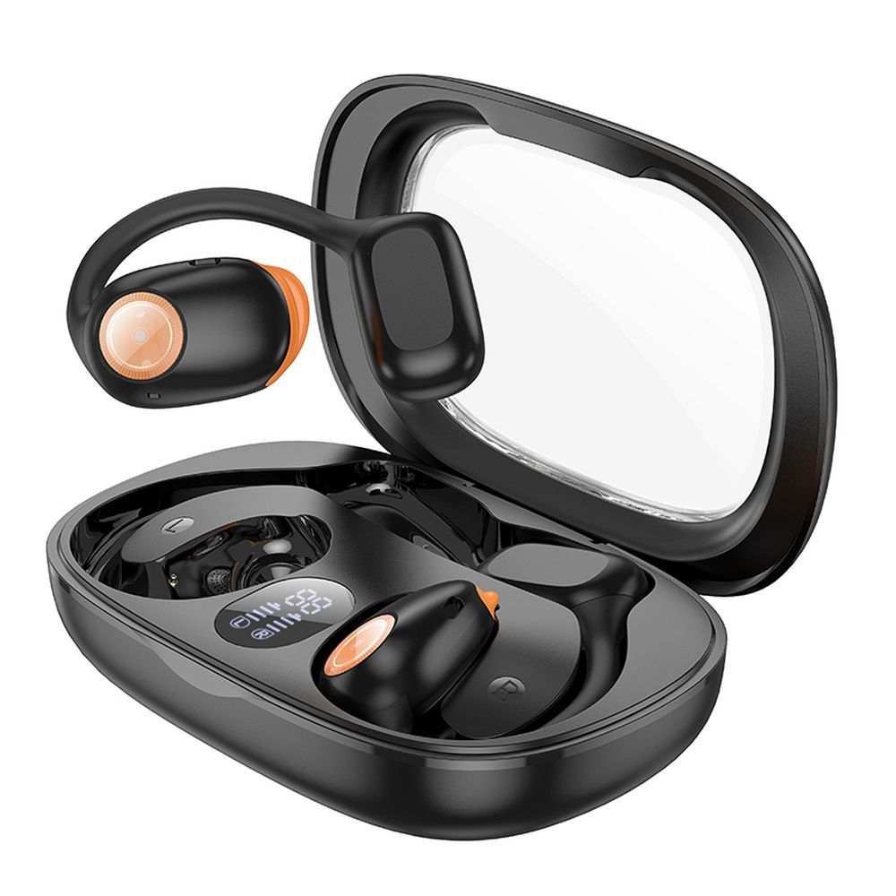 Căști bluetooth fără fir hoco. TWS, EA1, negre