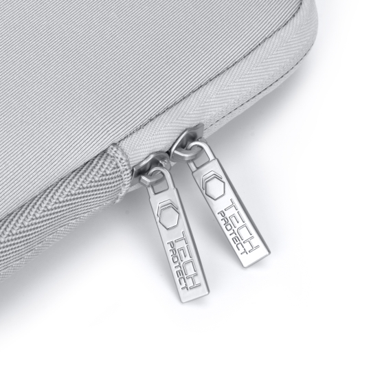 Geantă pentru laptop Tech-Protect Neoslim de 13″-14″, gri