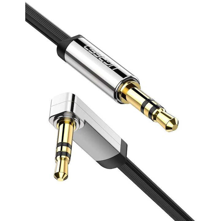 Cablu audio Ugreen AV119 Jack 3.5mm 0.5m, negru