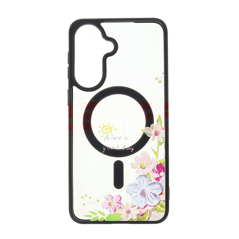 Toc TPU+PC MagSafe Botanical Samsung Galaxy A57 Morning Bloom