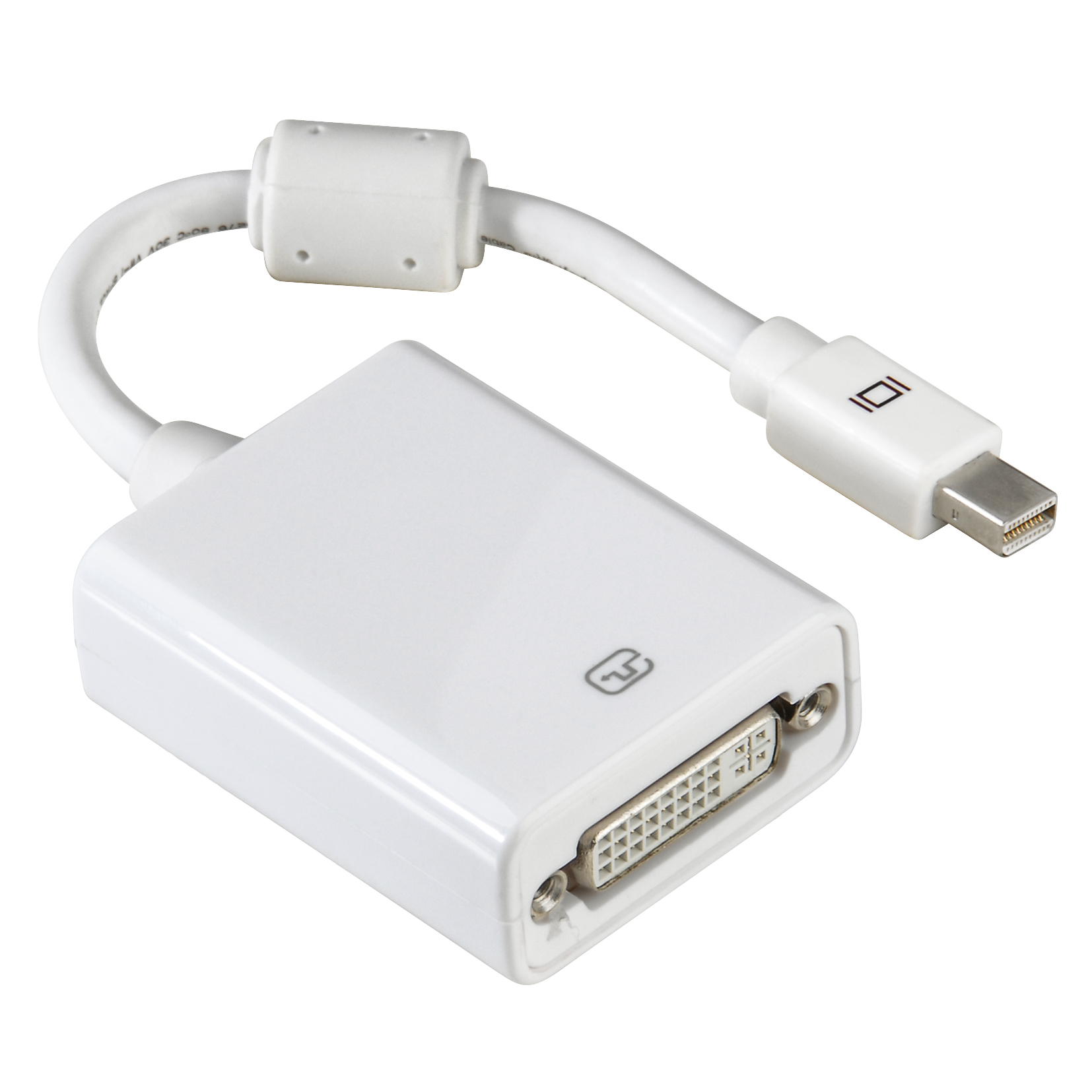 Adaptor Hama Mini DisplayPort – DVI, alb
