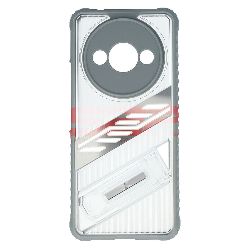 Toc TPU+PC Kickstand Xiaomi Redmi A3 Silver